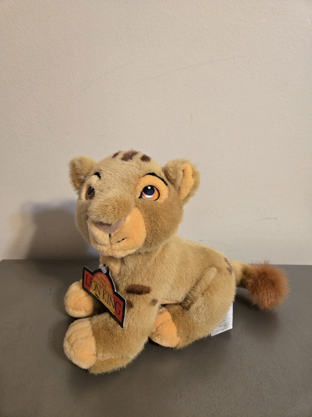 Disney Store The Lion King Simba Cub 8" Plush Toy